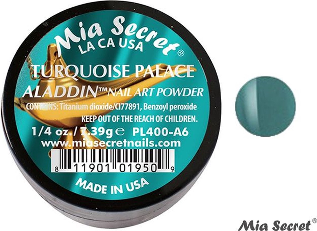 Goedkoopste Aladdin Acrylpoeder Turquoise Palace
