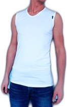 Embrator mannen Tank-Top met V-hals wit maat M