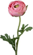 Viv! Home Luxuries Ranonkel - zijden bloem - roze - topkwalteit
