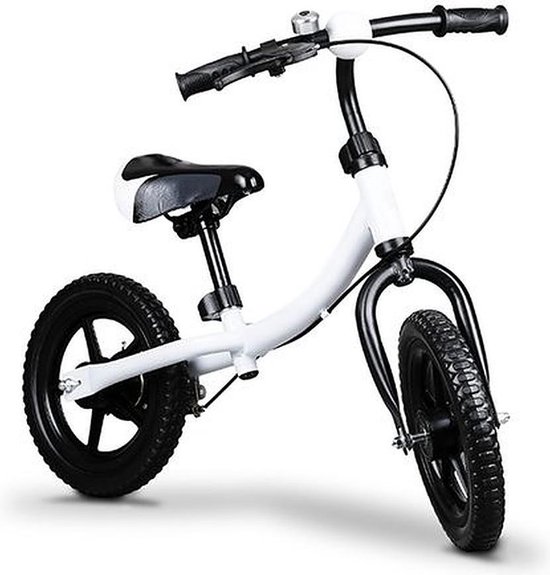 Ecotoys BW-1122 loopfiets - Wit | bol.com