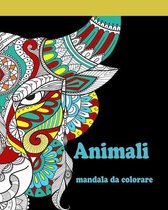 Animali mandala da colorare