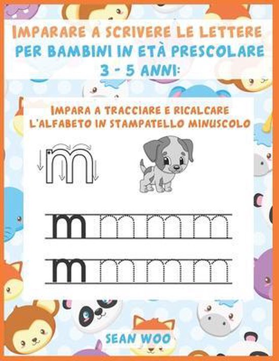 Imparare a scrivere le lettere per bambini in età prescolar ... - cover