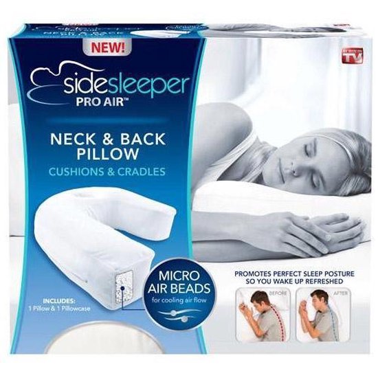 Orangeplanet Side Sleeper Pro Air | houding corrigerend kussen