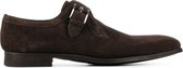 Magnanni Mannen Suède Gespschoenen / Herenschoenen / Instapper 16618 - Bruin - Maat  42.5