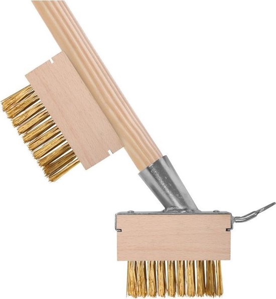 Talen Tools - Onkruidborstel - Met houder en steel - Steel 160 cm van Talen Tools — afbeelding 2