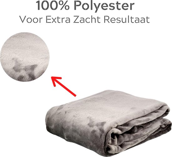 DecoRD Fleece Deken - extra zacht Fleece Plaid -100% Polyester Fleece  dekentje - 150 x... | bol.com