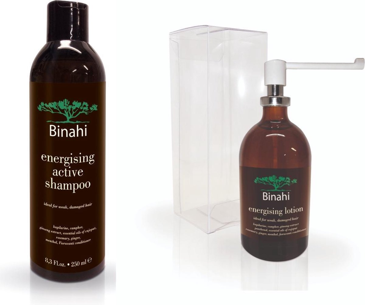 Binahi energising shampoo en lotion ( kit )