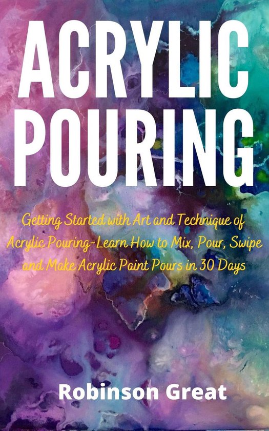 Acrylic Pouring - cover