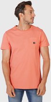 Brunotti Axle - Sportshirt casual - Mannen - Maat M - Bright Coral