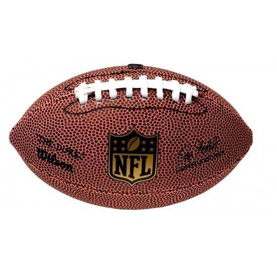 Wilson NFL Micro Duke Replica Football Américain - Marron - (avec mamelon  de pompe) | bol.com