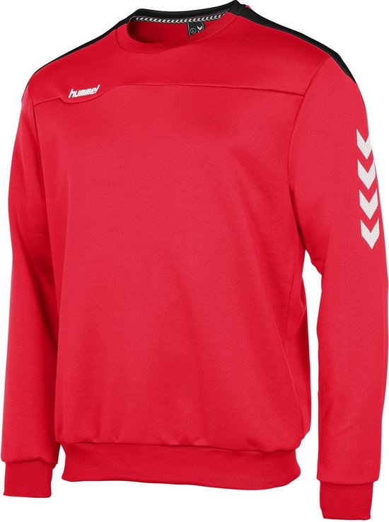 Hummel Valencia Top Pull de Sport Col Rond Rouge - Taille XL