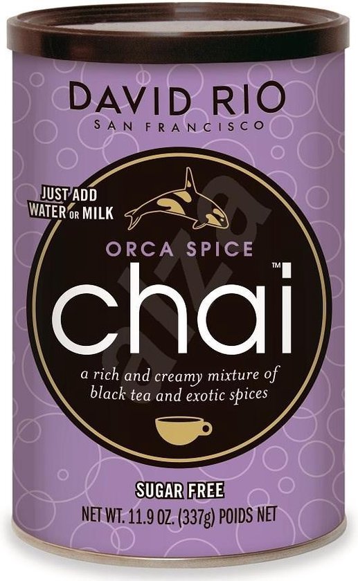 David Rio Chai Tea Latte Orca Spice Chai (suikervrij)