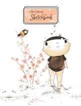 Collect happiness sketchbook(Drawing & Writing)( Volume 15)(8.5*11) (100 pages)