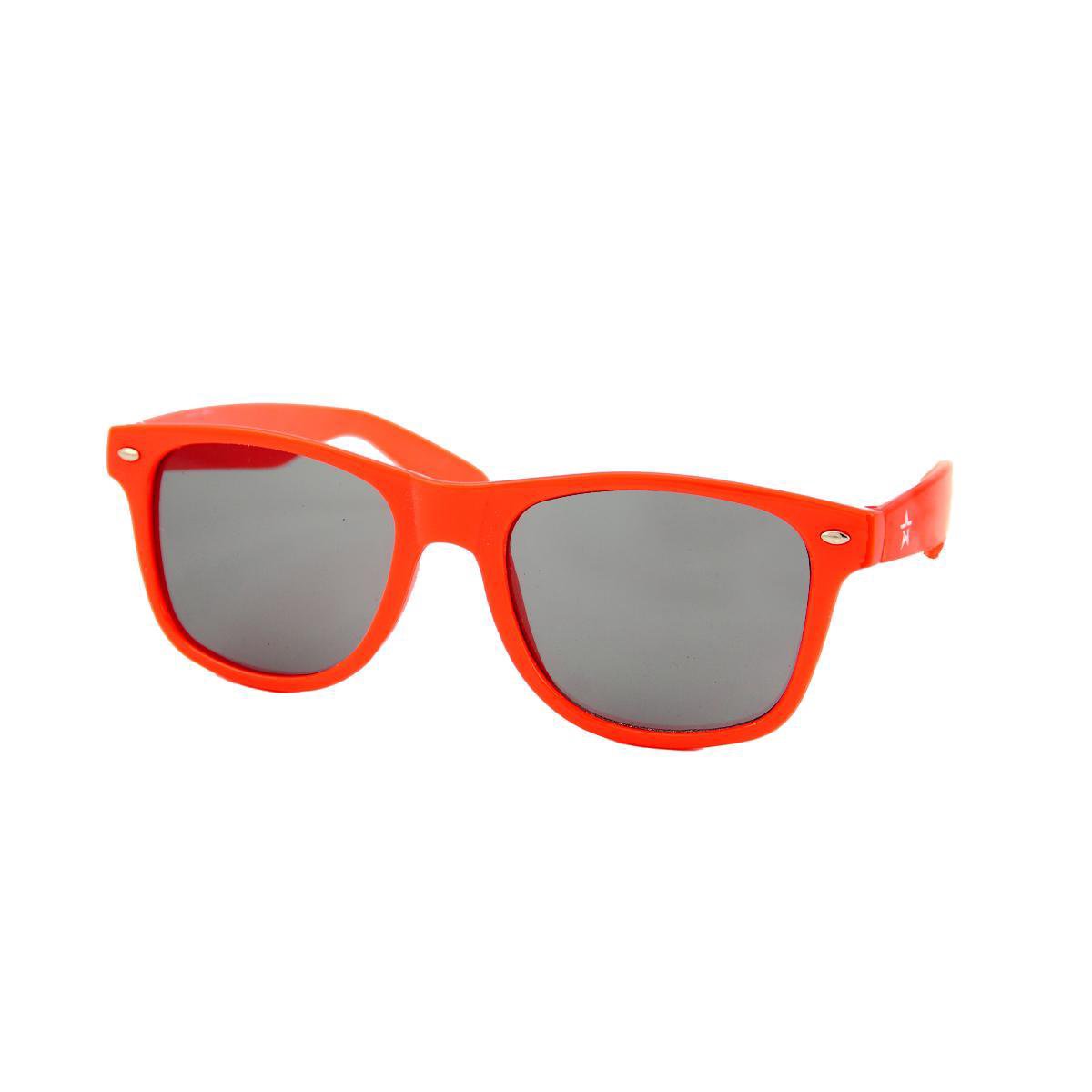 Heren Zonnebril - Dames Zonnebril - Gekleurde Zonnebril - Oranje - Koningsdag - Zwart Glas - UV400