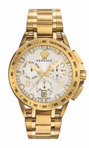 Versace - VERB005 18 - Sport Tech Chronograaf - 45 MM - Herenhorloge - Goudkleurig