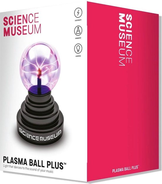 Plasma Ball Plus du musée des sciences, balle magique, 'sphère de verre, lampe de