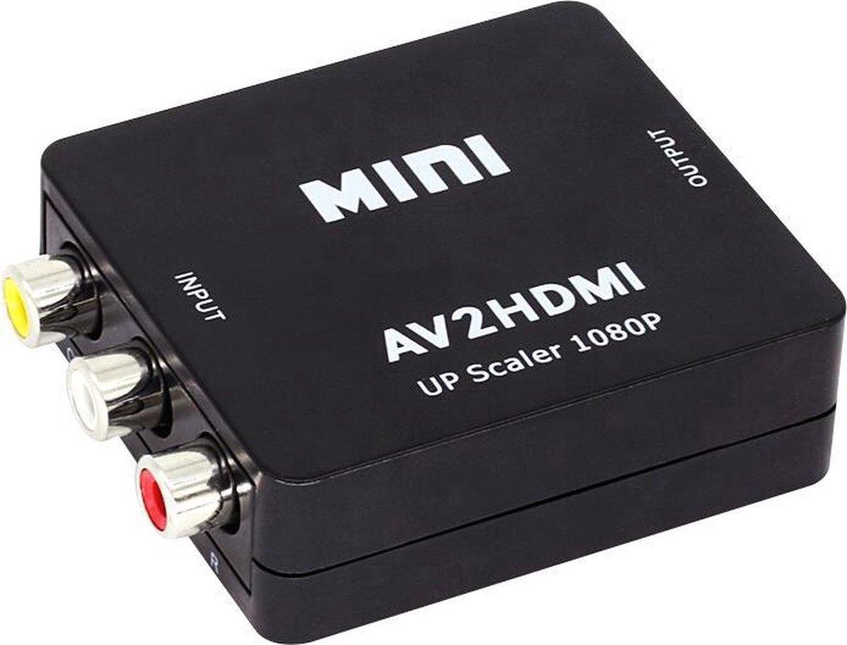 Video converter mini hdmi2av - hdmi to analog audio / HDMI Naar Tulp AV Converter - HDMI Naar RCA Composiet Audio Video Kabel Adapter