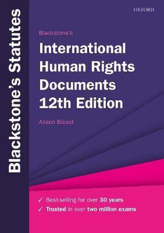 Blackstones Inter Human Rights Documents - cover