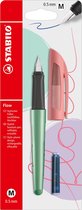 STABILO Flow - Vulpen - COSMETIC Edition - Red Lips + 1 Inkt Cartridge
