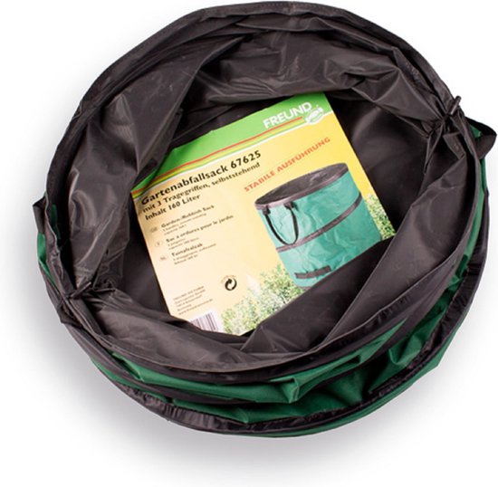 Tuinafvalzak Pop UP - FREUND Profi 160 liter met veer — afbeelding 2