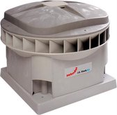 Zehnder MX dakventilator gelijkstroom, 50Pa: 3464m3h, 230V, 0.4kW, 1.8A, aansluitklem, diagonaal, 60dB, hoogte 540mm, dia 250mm