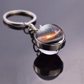 Sleutelhanger | keychain | keyring |Galaxy - space themed|thema