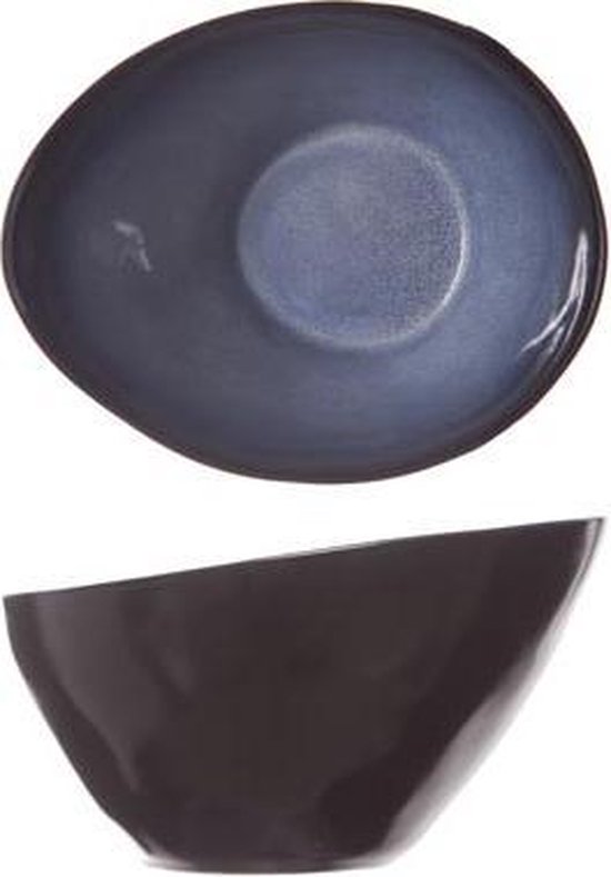 Cosy & Trendy Sapphire Kommetje - Ovaal - 15 cm x 12 cm x 8.5 cm - Set-6 |  bol