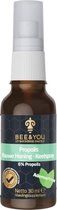 Bee&You Propolis keelspray 30 ml | 6% zuiver vloeibaar extract | alcoholvrij | Rauw honing