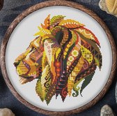 Kit de broderie MANDALA LION