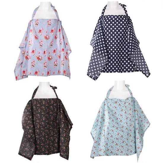 LOUZIR Voedingsdoek - Voedingsshort- Borstvoedingsdoek - 100% katoen