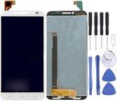Lcd-scherm en Digitizer volledige montage voor Alcatel One Touch Idol 2/6037 (wit)
