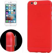 Ultradunne camerabescherming Design Translucence PP-hoesje voor iPhone 6 & 6S (rood)