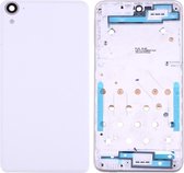 Volledige behuizing Cover (voorkant behuizing LCD-frame Bezel Plate + achterkant) voor HTC Desire 826 (wit)