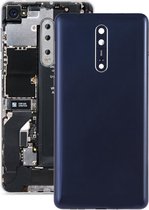 Batterij achterkant met cameralens en zijtoetsen voor Nokia 8 (blauw)