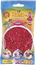 Perles à repasser Hama - Rouge chaud (029), 1000pcs.