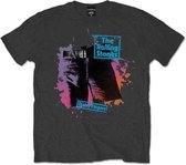 The Rolling Stones - Sticky Colours Heren T-shirt - M - Grijs