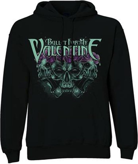 Bullet For My Valentine Hoodie/trui XL Crown Of Roses Zwart
