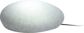 Pro Garden Buitenspot Led Steen 30 X 40 X 17 Cm Polyetheen Wit