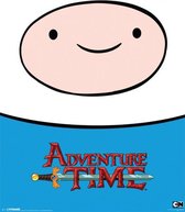 Poster - Adventure Time Finn - 50 X 40 Cm - Multicolor