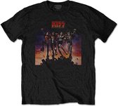 Kiss - Destroyer Heren T-shirt - M - Zwart