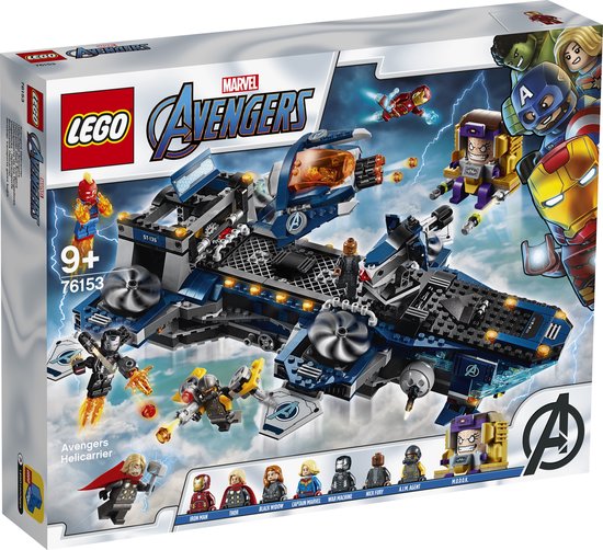 Foto: Lego marvel avengers helicarrier 76153