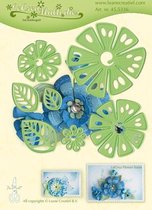 LeCrea Leabilitie® Multi die flower 014 Fantasy Flower snij en embossing mal 45.5336