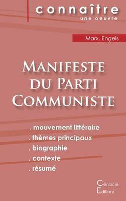Fiche de lecture Manifeste du Parti Communiste de Karl Marx  ... - cover