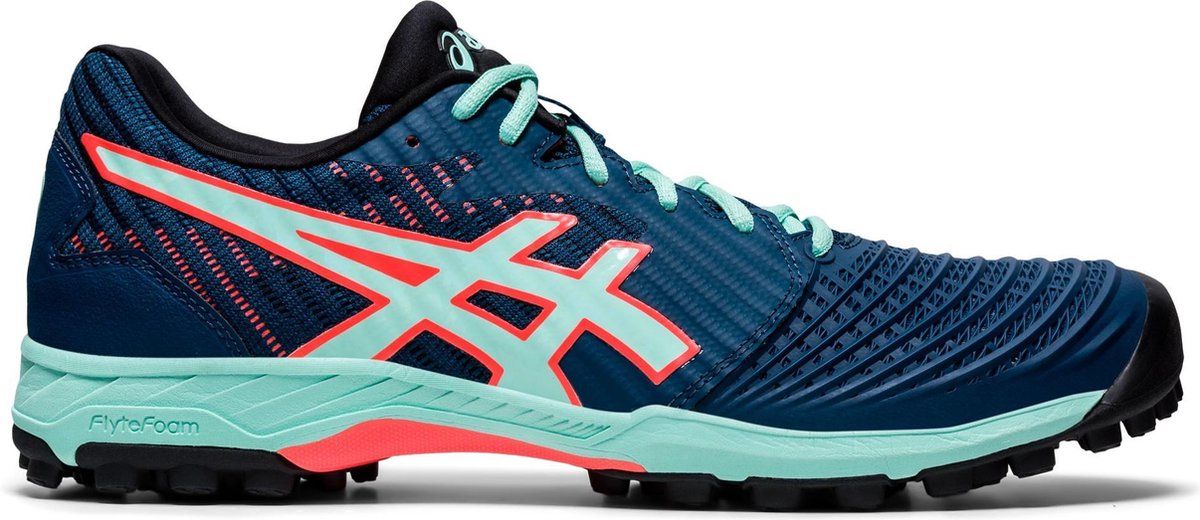 Asics Sportschoenen - Maat 39 - Mannen - donkerblauw/mintgroen/rood |  bol.com