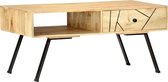 Salontafel Massief hout- koffietafel (Incl LW3D Klok) coffee table woonkamertafel