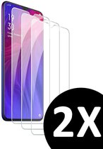 HB Glas Geschikt voor Oppo Reno 3 4G Screenprotector Glas Gehard Tempered Glass - 2 Stuks