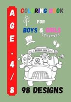 Coloring Book for Boys and Girls