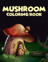 Mushroom coloring Book
