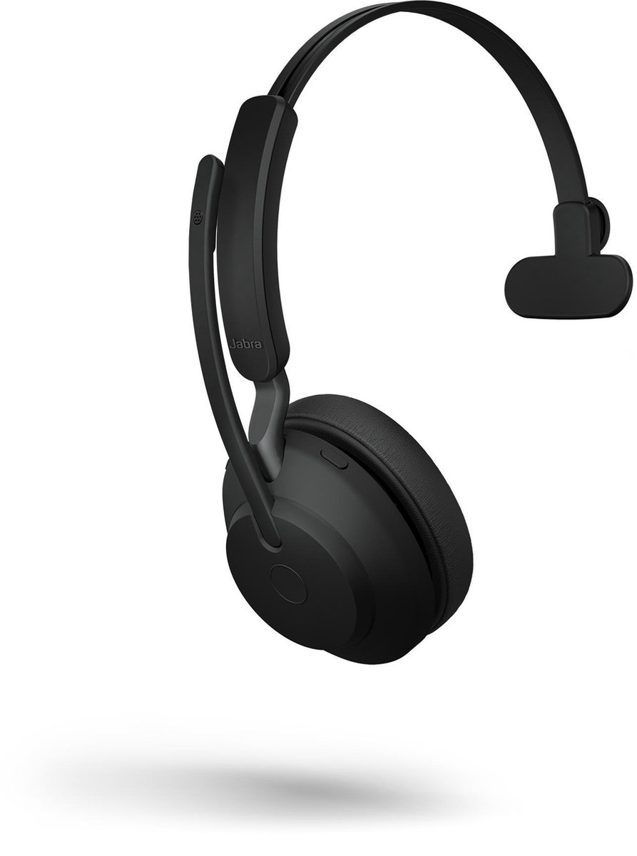 Jabra Evolve2 65 UC Mono - Bluetooth Headset - op oor - omkeerbaar - draadloos - USB-C - ruisisolatie