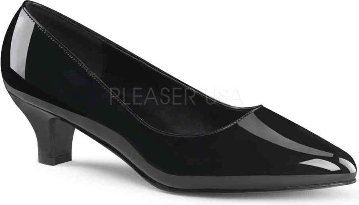 Pleaser Pink Label Pumps 46 Shoes FAB 420 Paaldans schoenen Zwart